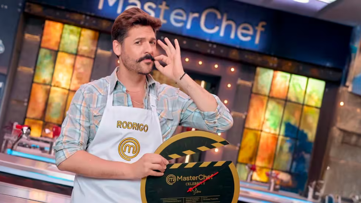 Rodrigo en 'MasterChef'. | Crédito: Instagram