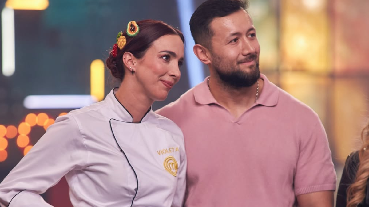 Violeta Bergonzi y esposo. | Crédito: @violetabergonzi