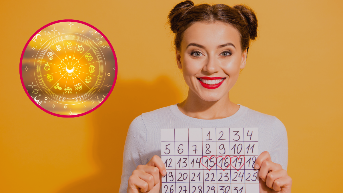 Mujer con los números de la suerte. | Crédito: Getty images.