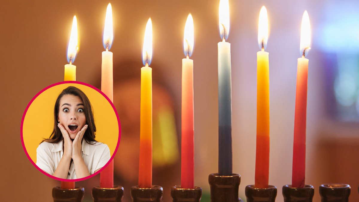 Velas y persona soprendida. | Créditos: Getty images.