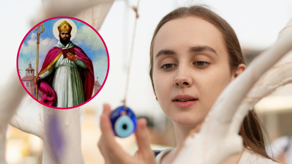 Mujer con un amuleto del 'Mal de ojo'. | Crédito: Getty images.
