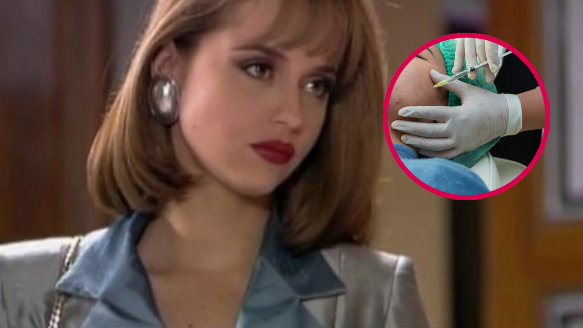 Gabriela Spanic con procedimiento estetico. | Crédito: Getty images/ Captura novela 'La Usurpadora'.