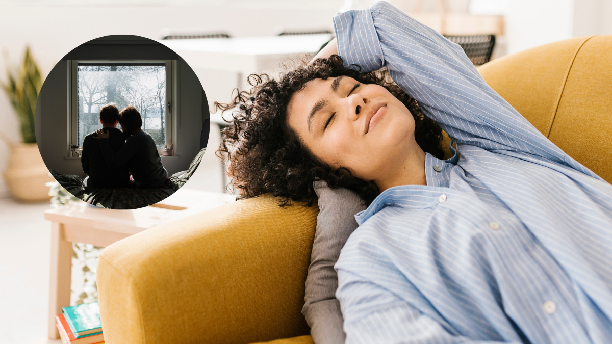 Mujer soñando. | Crédito: Getty images.