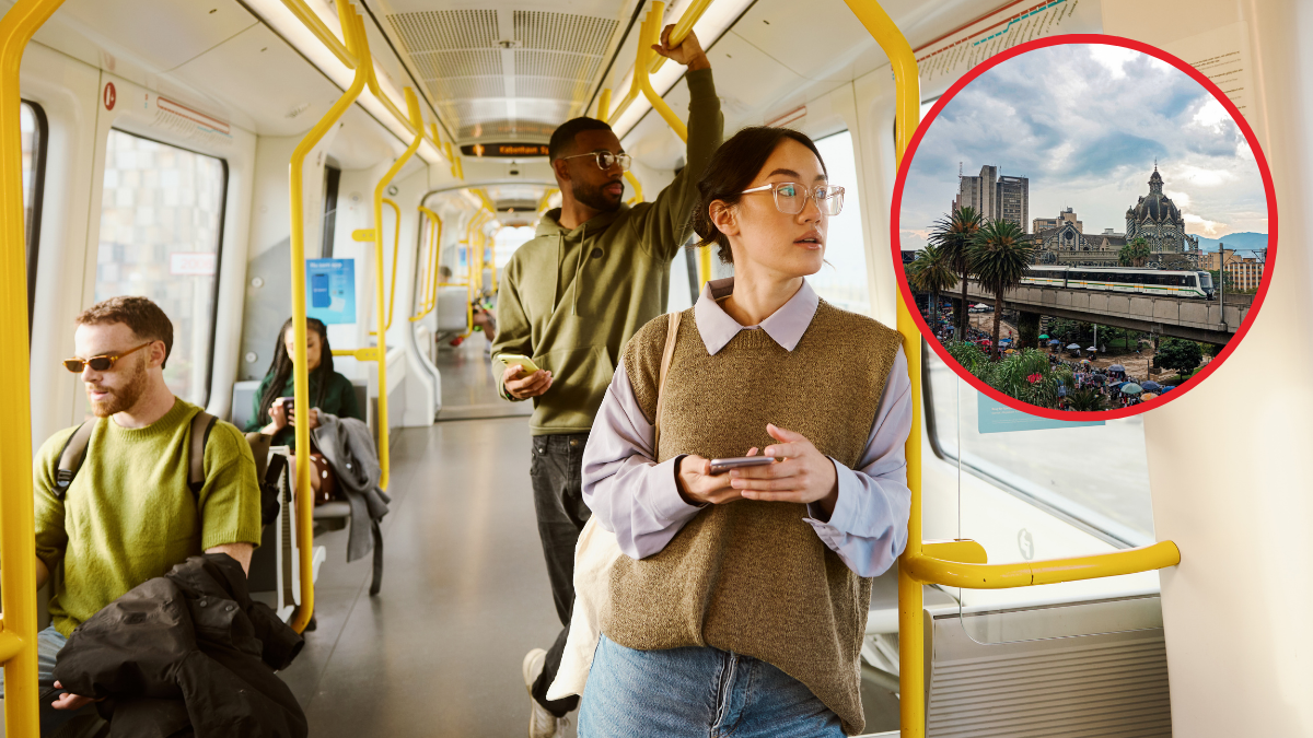 Joven transportándose / Medellín (créditos: GettyImages)