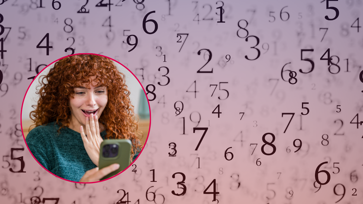Mujer sorprendida con los números de la suerte. | Crédito. Getty images.