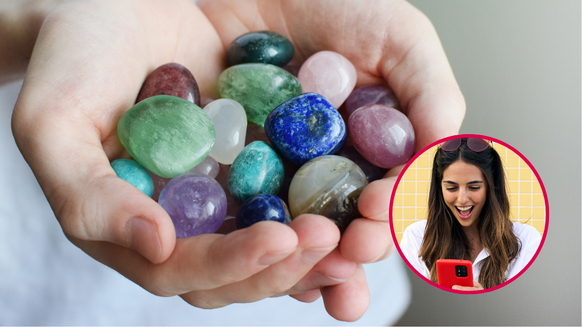 Mujer sorprendida con las piedras. | Crédito: Getty images.