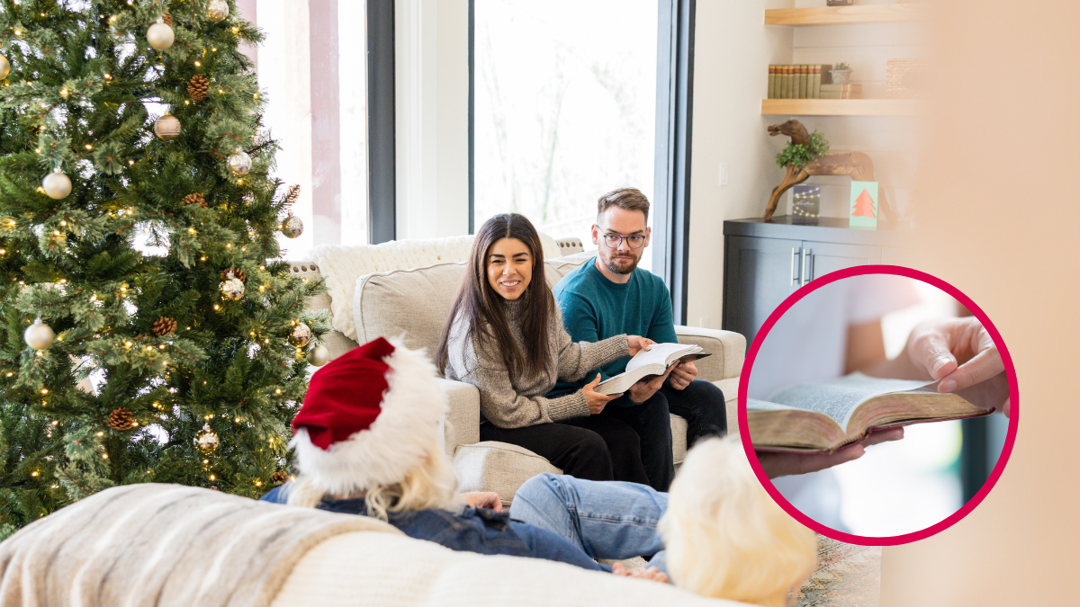 Familia en Navidad. | Crédito: Getty images.