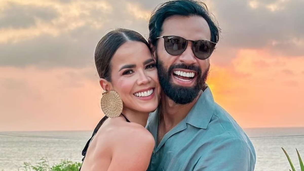 Laura de León y Salomón Bustamante. | Crédito: @Lauradeleonc