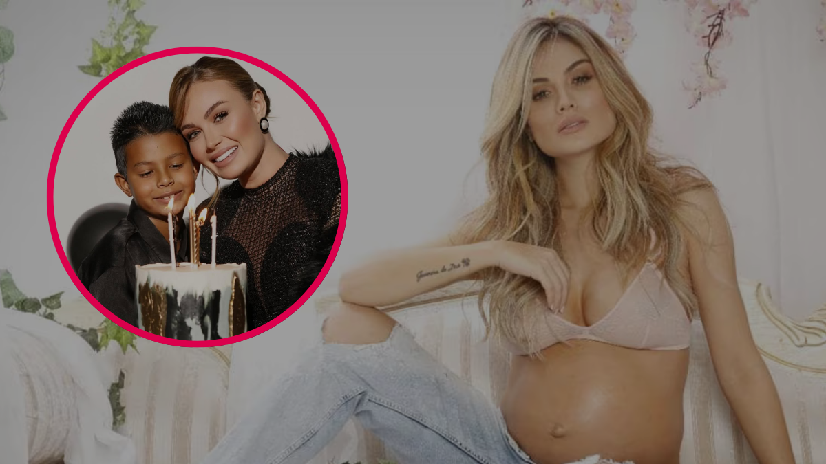 Sara Uribe con Jacobo. | Crédito: @Sara_Uribe