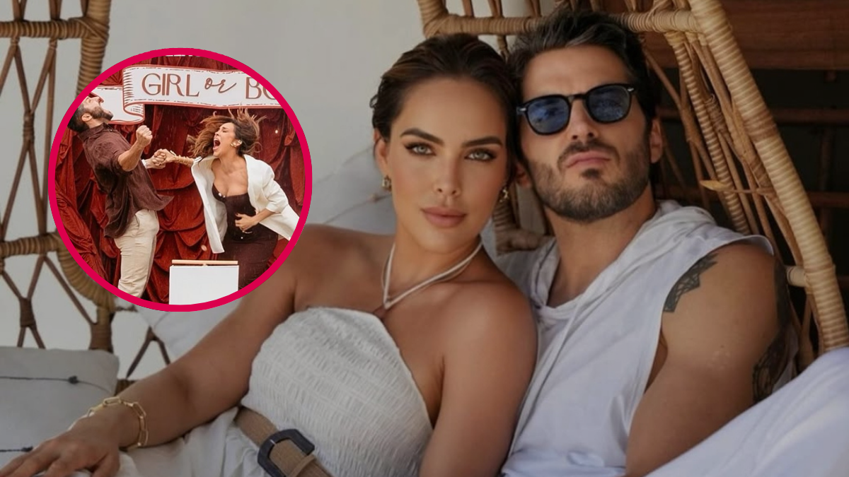 Reacción de Sara Corrales y su esposo. | Crédito: @Saracorrales