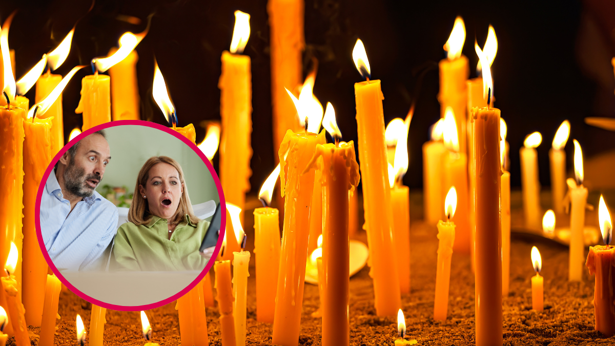 Personas soprendidas en el 'Día de las velitas'. | Crédito: Getty images.