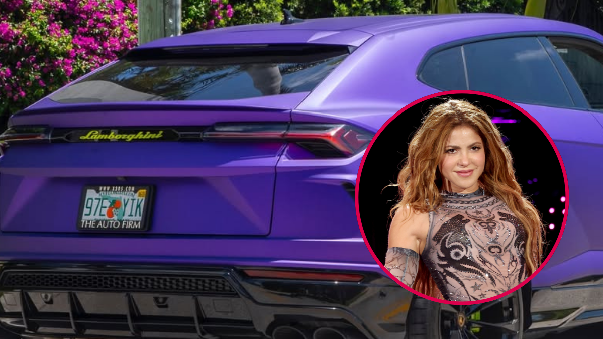 Shakira en concierto y el auto que rifó hace un año. | Crédito: @Michaelmejiaart /Getty images.