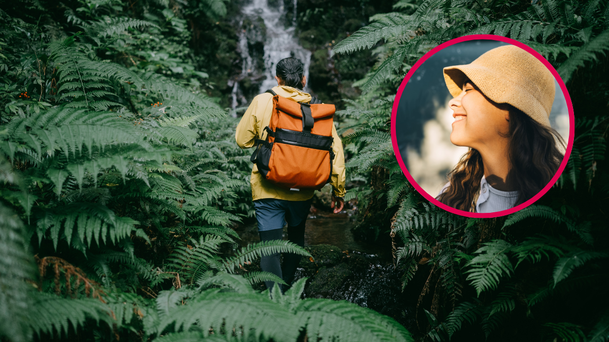 Turista alegre. | Crédito: Getty images.