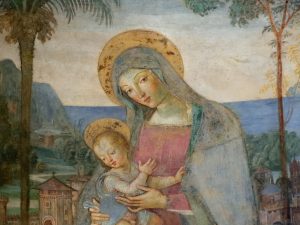 Virgen María. | Crédito: Pinterest.