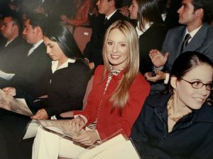 Claudia Bahamón en la universidad.| Crédito: @Claudiabahamon.