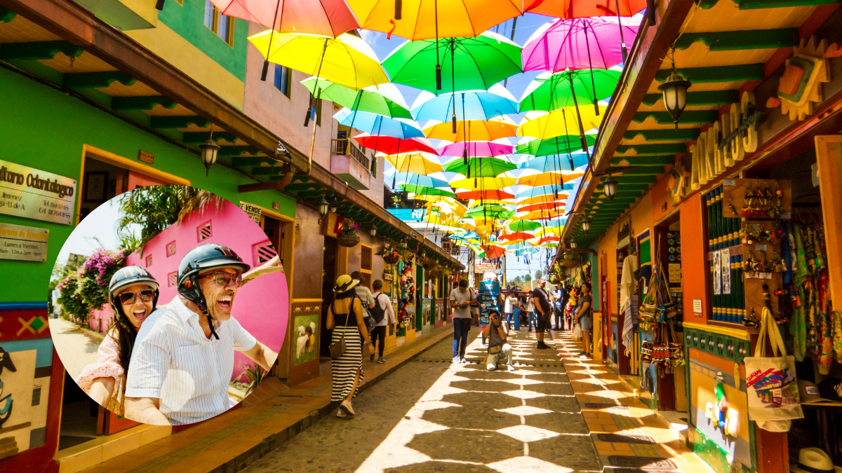 Personas alegres en Medellín. | Crédito: Getty images.
