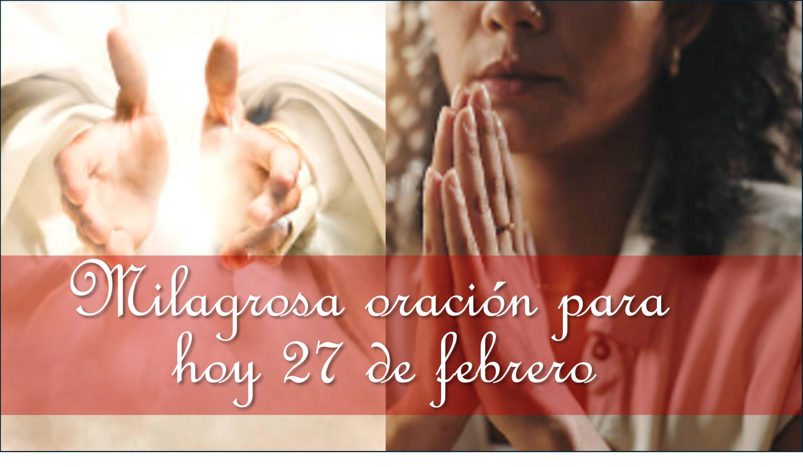oración diaria 27 de febrero