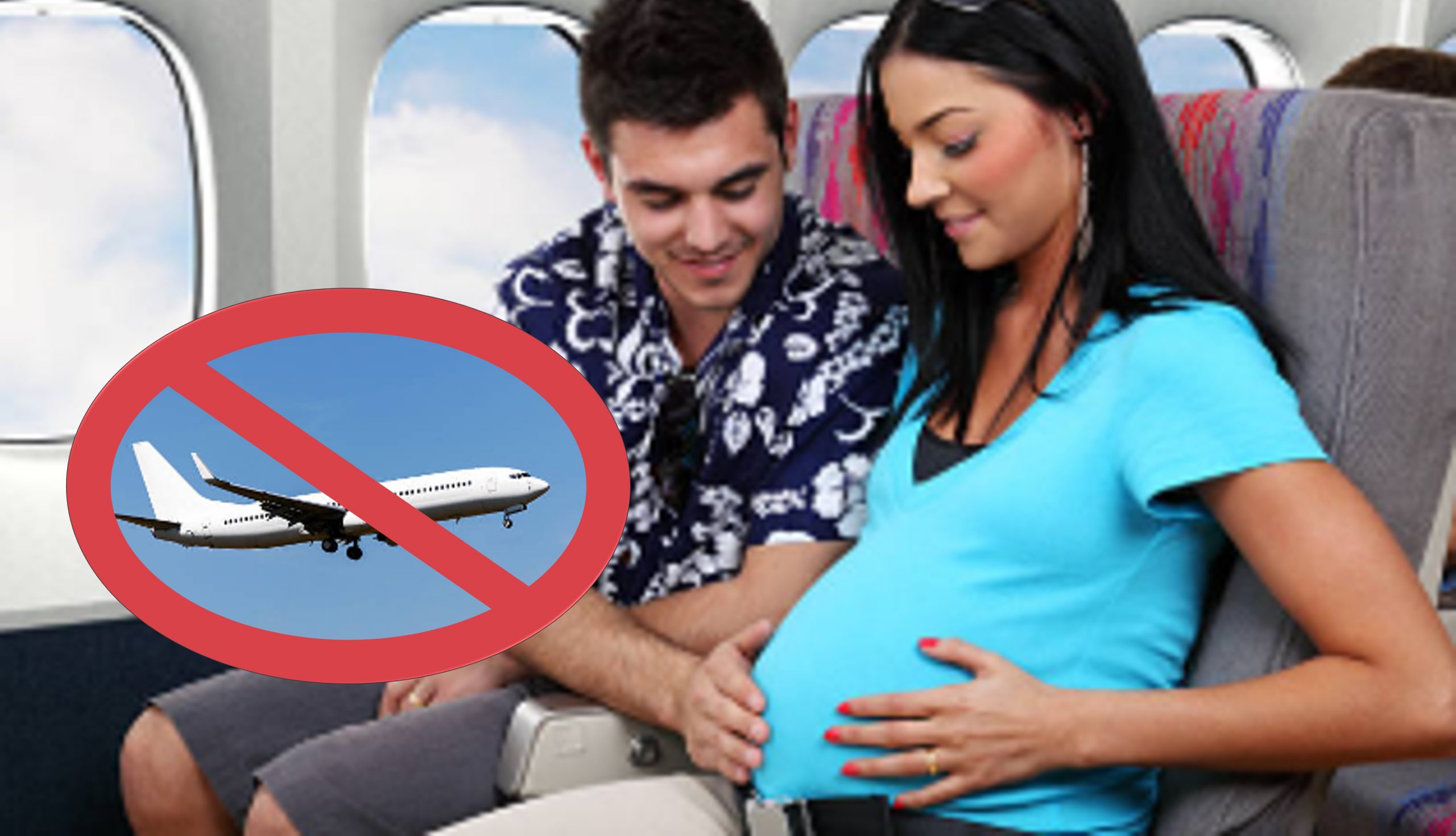 Viajar embarazada en avión