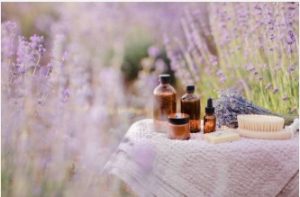 baño de lavanda