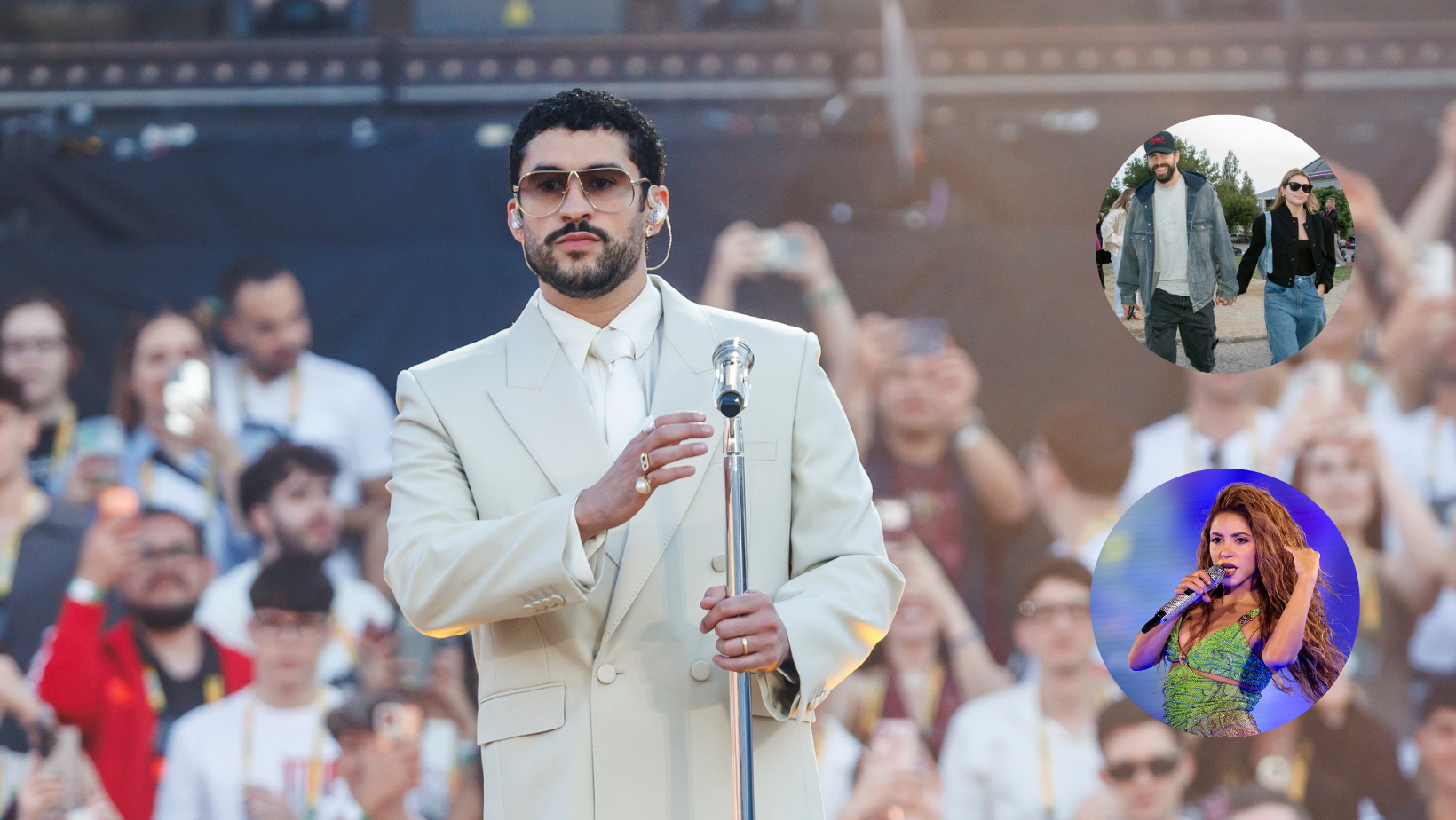 Bad Bunny, Shak y Pique